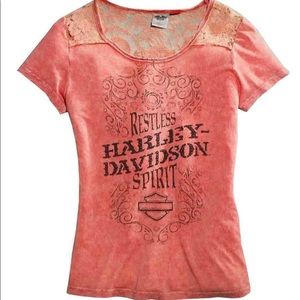 Harley-Davidson® Women's Restless Spirit Lace Tee